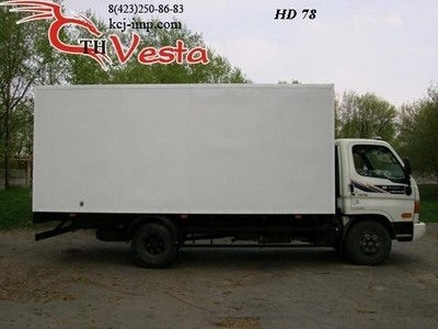 Фото - Продаётся Изотермический фургон на базе грузовика Hyundai HD 78