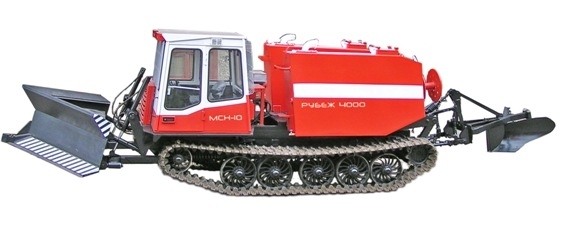 Фото - Производство. Лесопожарный трактор МСН-10ПМ «Рубеж 4000»