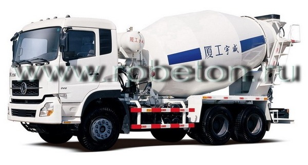 Фото - Купить бетоносмеситель на шасси Shaanxi 6x4 LIEBHERR  кабина MAN F2000