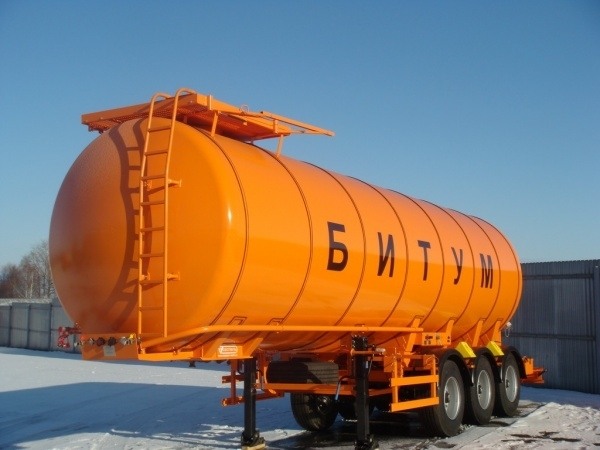 Фото - Полуприцеп-цистерна  964872(термос 150мм, цвет оранжевый)   ЗАО 