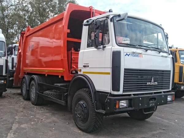 Фото - Технические характеристики мусоровоза КО-427-32 на шасси МАЗ-5337А2