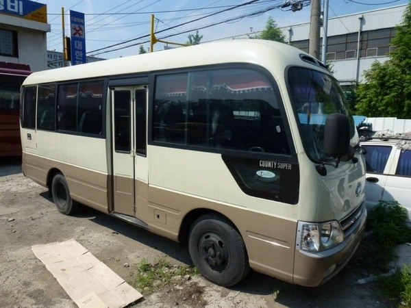 Фото - Пригородный автобус Hyundai County, 2011г, 25 мест