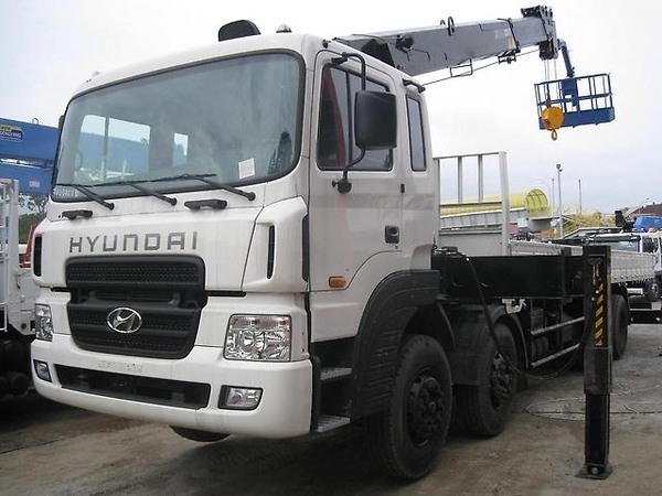 Фото - Hyundai HD320 с КМУ Hiab 320T (12 тонн)