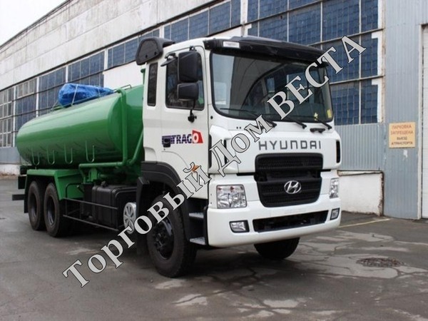 Фото - Ассенизаторская машина 15’000L  на базе грузовика Hyundai HD260 2014 года