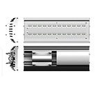 Фото - Консольный светодиодный светильник LEDcraft LC-60-UKSS-W 60 Ватт Холодный белый