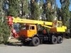 Автокран на базе шасси КамАЗ грузоподъемностью 27 тонн