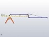 Бетонораспределительная стрела STORK - 12 метров, механическая