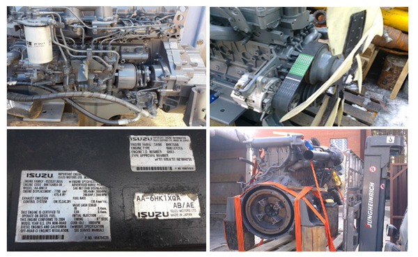 Фото - Двигатели Isuzu в сборе новые и б/у, узлы, агрегаты