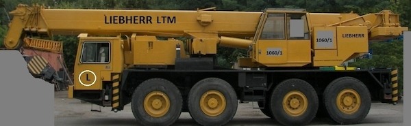 Фото - Продаем самоходный кран Liebherr LTM 1060/1, 60 тонн, 1986 г. в.