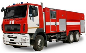 Фото - Автоцистерна пожарная АЦ-8, 0, МАЗ-6312В9
